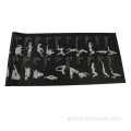 Self Pvc Rolling Yoga Mat Pilates & Fitness wear-resisting yoka matt yoga Mat Supplier